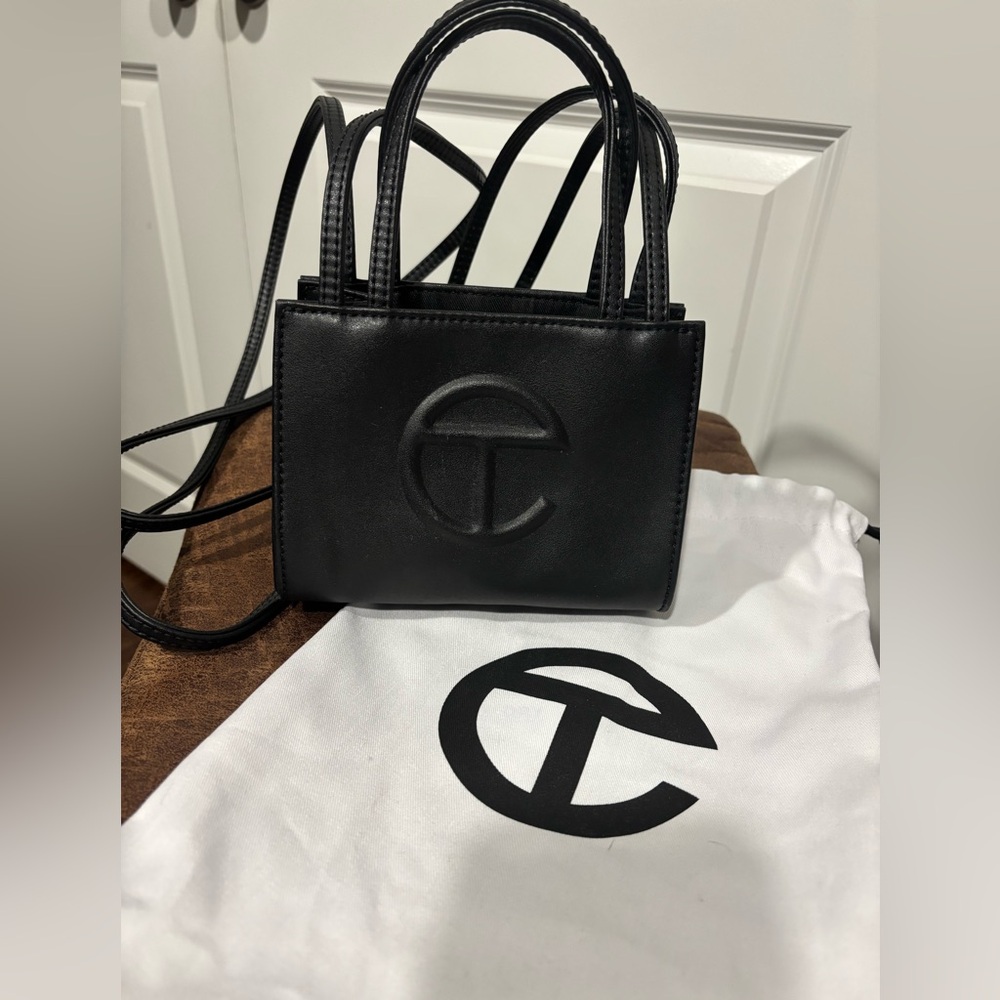 Telfar Small Shopping Bag - Black - Picture 3 of 9